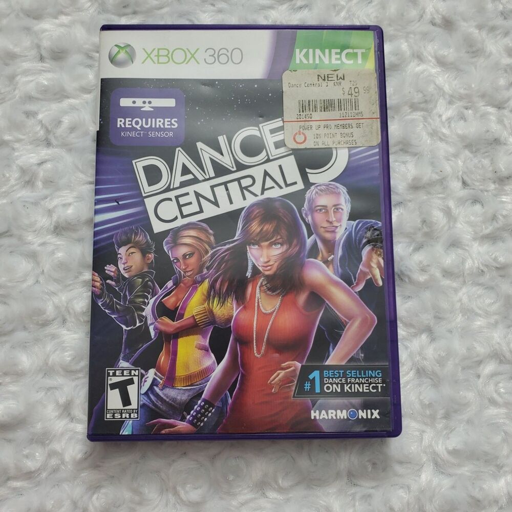 Dance Central 3 Harmonix Microsoft Xbox 360 Video Game Requires Kinect Sensor